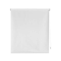 Blindecor Plain BK - Zeus “NO TOOLS REQUIRED”. 100% Opaque roller blind. Off-white. 52x180 cm (width x height)