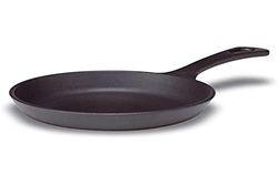 Pentole Agnelli coghsmg16000 M Mini Redondo de Hierro Fundido con Mango, 16 cm, Color Negro