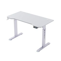 NEWSKILL Belenor Pro | Mesa Gaming Ivory | 120x60 | Ajustable en Altura 72-122 cm