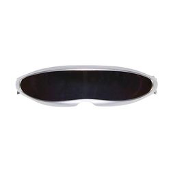 Widmann Silver Robot Glasses Glasses Accessory for Space & Science Fiction Fancy Dress Up Costumes & Outfits