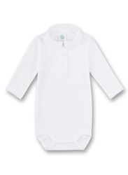 Sanetta Unisex babyformande body, Vit (vit 10,0), 80 cm