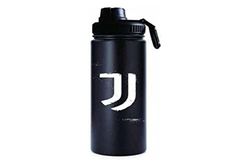FC JUVENTUS voetbalfles, veelkleurig, 650 ml thermofles van roestvrij staal, intern, extern, temperatuurbehoud tot 24 uur, school, vrije tijd