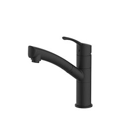 Lenz 41130051 Rubinetto da Cucina, Nero Opaco