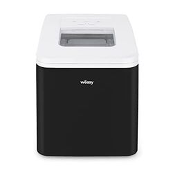Macchina per il ghiaccio KW12 Weasy 12kg/giorno, capacita 1,5L, cubetti pronti in 6-8 minuti, nero, 120W