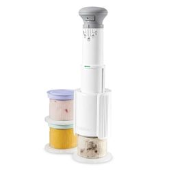 Cuisinart FreezeWand – 5 programmi: Gelato, Sorbetto, Frappè, Granita, Mix-ins | Vegana, proteica, light, senza latticini | Pronta in 5 min | Compatta | Vaschette 3×240ml (Nuovo)
