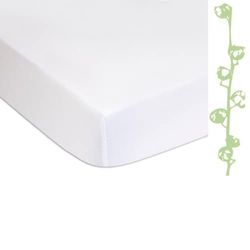 Easy Dort - Protector de colchón de algodón ecológico (90 x 190 cm)