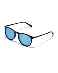 Hawkers Ollie - Gepolariseerde Zonnebril Heren en Dames - Zonnebril Dames en Heren - Trendy Zonnebril - 100% UV400 Bescherming, Blauw · Zwart, Adult