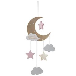 Suspension Moon Pink