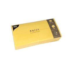 PAPSTAR 150 servetten 'Daily Collection' 1/8-vouw 32 cm x 32 cm geel