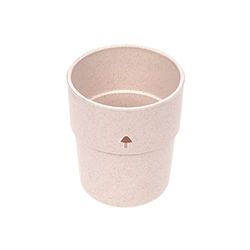 LÄSSIG Kinderbeker, drinkbeker, beker, kinderservies, zonder melamine, BPA-vrij, voor vaatwasser en magnetron/mok Little Forest Konijn