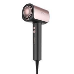 Cecotec Sèche-Cheveux Brushless de Dernière Génération DryGlam Nano Plasma Noir, Puissance de 110 000 RPM et 1600W, Fonction Plasma, Grand Flux d’Air, Durable, 3 Températures et 3 Vitesses
