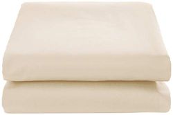De Witte Lietaer Bumblebee spännlakan, perkal Luxe, bomull, beige sand, 160 x 200 x 40 cm