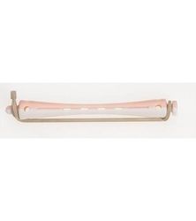 SHOPHAIR Bigoudis Longs Rose/Blanc