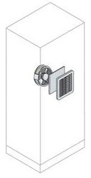 Abb-entrelec - Ventilation kit 115v filter 325x325mm(hxa)