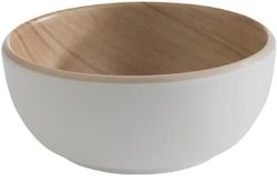 APS 84930 schaal"FRIDA", wit/beige, melamine, 8,5 cm x 3,5 cm