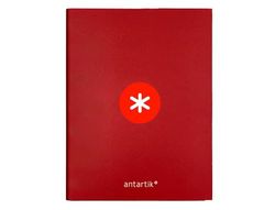Leaderpapel Anartik A4 Folder Lined 4 Rings 25mm Round Raspberry