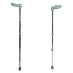 Aidapt Large Right Hand Metal Ergonomic Walking Stick (Eligible for VAT relief in the UK) & Large Left Hand Metal Ergonomic Walking Stick (Eligible for VAT relief in the UK)