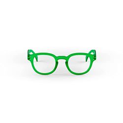 Popme Lettura con Lenti Anti Luce, Occhiali per la, Filtro Luci Blu, 1 Diottria, Verde Foresta, Unisex-Adulto