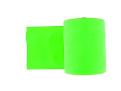 GIMA - Weerstandsband/elastiek voor revalidatie, kleur groen, weerstandsniveau licht, afmetingen 45 m x 14 cm x 0,30 mm, latexvrij