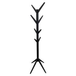 HOME DECO FACTORY - Hd6191 - Portemanteau Arbre Noir 178 cm Mobilier Meuble Portemanteau Portant Vetements