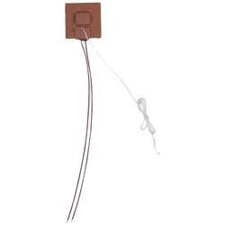 Thermo TECH Siliconen verwarmingsfolie, met glasvezel versterkt, 24 V/AC, 24 V/DC 25 W, beschermingsklasse IPX7 (l x b), 50 mm x