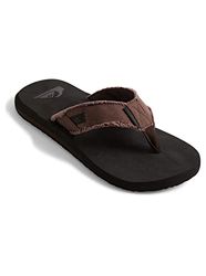 Quiksilver Men's Monkey Abyss Beach & Pool Shoes, Brown (Sole: Black/ Upper: Brown), 5 UK