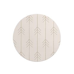 Questo Casa, Round Digital Printed Mouse Pad, Non-Slip Base, for Office and Home, Diameter:22cm