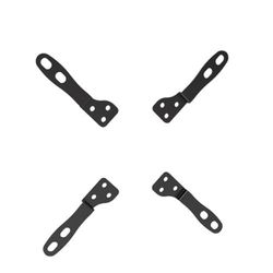 Mount Plus 201P Adattatore Staffa Converte VESA 100x100mm a VESA 200x200mm e 200x100mm (Adatto alla maggior parte dei TV a schermo piatto da 23" a 42")
