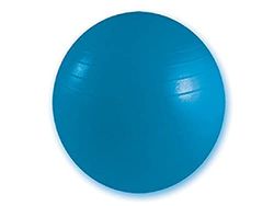 GIMA - Weerstandsbal, gymnastiekbal, voor revalidatie, dynamische training, yoga, pilates, bureaustoel, kleur blauw, diameter 75 cm, weerstandsniveau 136 kg.