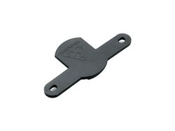 TOPEAK bakljushållare för rörformade remmar och MTX-strålställ för cykling portabilitet tillbehör vuxna unisex svart (svart), 80 mm/8,5 cm