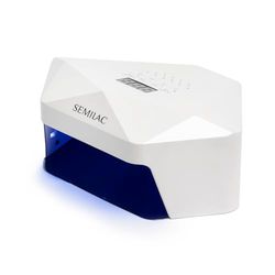Semilac Lampada UV professionale da 54/36 W per unghie in gel, con 4 tempi di polimerizzazione, display digitale, base rimovibile per una facile manicure e pedicure, asciugatura rapida.
