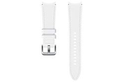 Samsung Watch Strap Hybrid Leather Band - Official Samsung Watch Strap - 20mm - M/L - White