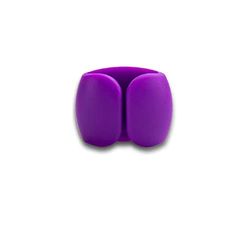 MOISXDZ Cable de datos hebilla para guardar el cable de carga de auriculares hebilla de cierre multifunción (morado)