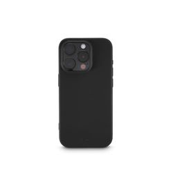 Hama MagCase - Custodia per iPhone 15 Pro, custodia posteriore per Apple MagSafe, antigraffio, extra protezione per fotocamera e display, compatibile con ricarica wireless morbida, colore: Nero