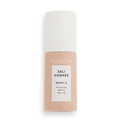 Revolution Skincare London, Sali Hughes, Must-C Daily Serum, Siero viso idratante e illuminante, 30ml
