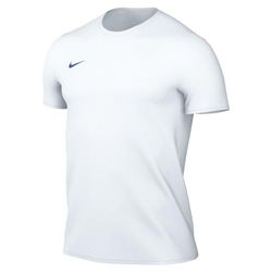 Nike M Nk DF Park VII JSY SS in Jersey, Bianco/Royal Blu, L Uomo