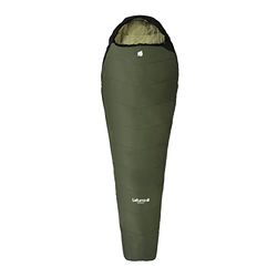 Lafuma - Active 5° - Slaapzak voor volwassenen met compressiezak - Synthetisch - Waterafstotend - Comforttemperatuur 8°C - Khaki