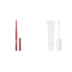 3INA MAKEUP - Vegan - The Automatic Lip Pencil 503 + The Lip Gloss 100 - Fórmula larga duracion - Makeup Set - Cruelty Free