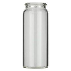 Macherey & Nagel ML-1834 - Bottiglia a scatto in vetro, N 22, 3a classe idrolitica, fondo piatto, trasparente, capacità 25 ml, diametro 26 mm, altezza 65 mm, confezione da 100 pezzi