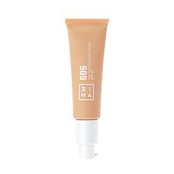 3INA MAKEUP - The Tinted Moisturizer SPF30 606 - BB Crème Rose Ultra Clair - Fond de Teint avec Acide Hyaluronique et Crème Solaire SPF 30 - Crème Teintée - Vegan - Cruelty Free