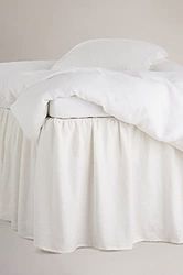 Calm bed robe in flax and cotton, height 60 cm