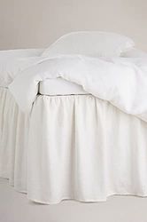 Bed skirt Calm Linen Cotton Height 60 cm