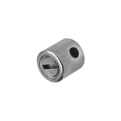 Cyclingcolors Unisex vuxen kabelklämma, silver, 5,5 x 6 mm