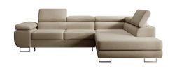 Selsey Corner Wood, Beige, 275 cm de Large