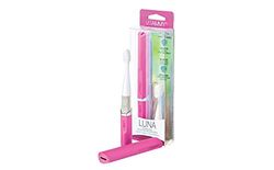 Vitammy LUNA Brosse à dents à ultrasons Rose - Brosses à dents électriques (Batterie/Pile, AAA, Ampoule, 1 pièce(s), 1 pièce(s))