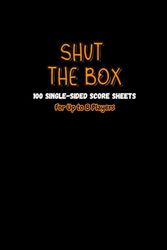 Shut the Box Master Score Pad: The 8-Player Score Keeper