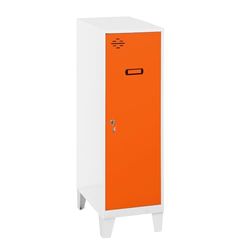 SimonRack Spind, metaal, wit/oranje, 1015 x 300 x 500 cm