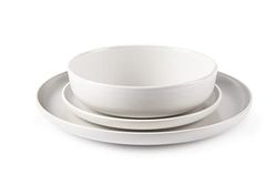 Excelsa "Nordic" Service de table 12 pièces, céramique, blanc