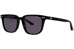 Montblanc Sport Mb0258sa-001 55 Sunglass Man Recycled AC Lunettes de Soleil, Noir (Noir), Taille Unique