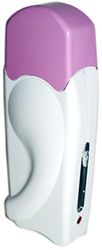 EpilWax - Épilateur Chauffe Cire pour Épilation Professionnelle - Compatible avec Cire Roll-On 100 ml - Facile à Utiliser et Ergonomique - Gamme Solo Rose/Blanc